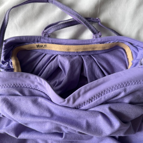 Lululemon‎ Pure Focus Women's Athletic Tank Top Purple 6 Activewear Athleisure - Picture 7 of 12